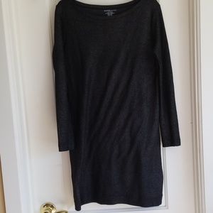 Small, long sleeve knit dress